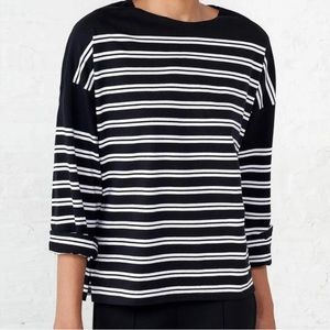La Ligne Striped Charlotte Tee | S